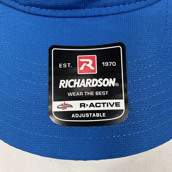 NORTH CAROLINA SHAPE RICHARDSON VISOR HAT CAP NEW BLUE RED ONE SIZE FITS MOST - Picture 4 of 10